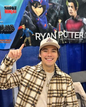 Ryan Potter Instagram - One of my favorite conventions, thank you for the invite @ricomicconofficial  Slide for a welcomed surprise 💜