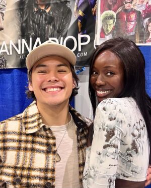 Ryan Potter Instagram - One of my favorite conventions, thank you for the invite @ricomicconofficial  Slide for a welcomed surprise 💜