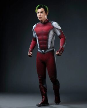 Ryan Potter Instagram - the wait is over: feast your eyes on beast boy's super suit #DCTitans #DCatNYCC