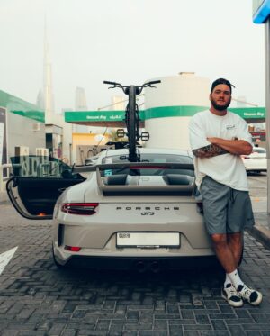 Ryan Taylor Instagram - WINNAR LIFESTYLE. MIGHT NOT MAKE IT. 🪫🪫🪫🪫 

#GT3 #DUBAI #PORSHE #BIKELIFE #COLLECTIVEBIKES