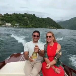 Ryan Thomas Instagram - Just the TUI of us ❤️ 

Having the best time in Italy with @tuilakes and @ryanthomas84. Use JOSIE50 for £50 off your TUI Lakes & Mountains holiday! #ad

#lakecomo #italy #ryanthomas #italianlakesandmountains #poppinbottles #tui #tuilakesandmountains #sosandar #italianadventure
#italianadventures #holiday #italianlakes 
Dress; @sosandar