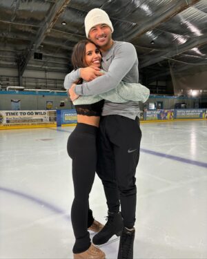 Ryan Thomas Instagram - It’s RYAN THOMAS everybody!! 🤩🙏🏽🎉 

I’ve honestly been hoping for this pairing since the @dancingonice line up came out after watching an interview Ryan was on, to the point where I’ve nagged production to tell me if it was him countless times but had no luck until today 🤣 

Everything I thought Ryan may be, is true. The most genuinely empathetic, enthusiastic, cheeky, funny and ambitious man (all the things that make for a great skating partner) with such a huge heart, especially for his beautiful family! We’ve got an identical sense of humour (we spent most of the time cracking up and laughing at each other), the exact same habits, and an incredibly similar work ethic… I think I’ve met me in male form! 😜😅 

Ryan, the journey and the work begins now. It’s going to be intense, frustrating, beautiful and rewarding all at the same time, but I promise to try and make this the best experience for you. I’m so proud to be your partner and cannot wait to see you thrive and become the skater I know you can be. Who knows, maybe we won’t be able to tell who the professional is by the end of the competition 😜 

Everyone, get ready. Team Thomas bringing the suave with a touch of Fancy ✨