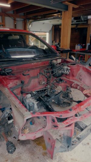 Ryan Tuerck Instagram - #TeamToyota
Drivetrain removal out of the #GT411 was a little tricky since this was my first time taking an engine out from a front wheel drive car 🤷🏼‍♂️

🎥 @zach.jopson

#CelicaGT4 #411WORKS #RT411 #Mobil1
@mobil1
@toyotaracing
@johnreedracing
@motecusa
@supertechperformance
@alconbrakes
@radiumengineering
@recaroautomotive
@nittoperformanceengineering
@kelfordcams
@driveshaftshop
@holinger_engineering
@wavetrac_differentials
@lifeline_fire_usa
@nittotire
@teixeirafab2000
@garrettmotion
@mvsport.it
@takataracing