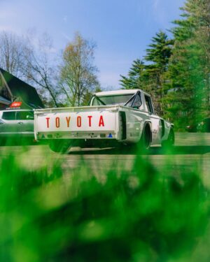 Ryan Tuerck Instagram - #TeamToyota
It’s Finally 70 and Sunny in New Hampshire ☀️

📸 @zach.jopson

#HeritageProject #ToyotaSTOUT #Mobil1 #RT411 
@toyota_trd 
@mobil1racing 
@kibbetech 
@bendingsolutions 
@advfiberglass
@bcracingna 
@race.service
@jonsibal
@supertechperformance 
@holinger_engineering 
@hartsock_motorsports
@recaroautomotive 
@csf_radiators
@vibrant_performance
@radiumengineering
@garrettmotion 
@driveshaftshop
@partsshophopmax
@autoexplosion310
