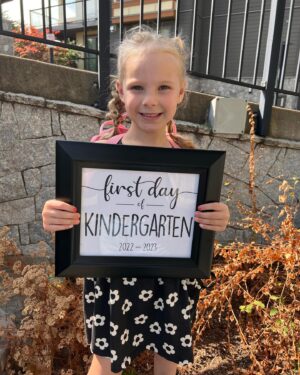Rylea Nevaeh Whittet Instagram - Yesterday was Rylea’s first day of Kindergarten.  She was so excited!  Yesterday was bittersweet for me, I’m so excited for her but I am going to miss hanging out with my best bud all day 🥹🥲😊🤩😃 I couldn’t decide which picture was the cutest so I am just going to post them all. ❤️ #ryleanevaehwhittet #ryleawhittet #maddyfrommaid #kindergarten #mykidisthecutest #love #school #smiles #proudmommy #holycuteness #mylove #blackandwhite #firstdayofschool #firstdayofkindergarten