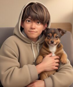 Ryogo Matsumaru Instagram - 3Dキャラに変換してくれるAI試したらリドくんが犬になっちゃった！！！