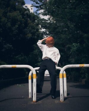 Ryosuke Sota Instagram - オレンジ髪記念に作品撮り📸