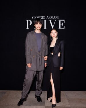 Ryota Katayose Instagram - Giorgio Armani Prive FW 2024-25 fashion show
We would like to express our sincere gratitude for inviting us to this show. 
I was so impressed by the beauty and glitter of all the collections. 
It must gonna grow “the beautiful Pearl” in my mind from unforgettable “Dream” moment… 🫧
This trip was definitely a wonderful time for our family, and will become the fortune of our lives. 
“Fashion” is an essential part of the journey of our life and these two shows that we joined taught me what that should be. With my heartfelt respect for Giorgio Armani, who has built such a timeless history. #GiorgioArmaniPrivé @giorgioarmani 

Credits: @germanlarkin