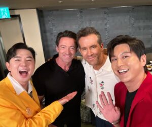 Ryu Soo-young Instagram - It was such a wonderful time, and I love them even more now than I did before the interview.

기대보다도 훨씬 더 따뜻하고 재미있던 두분
참 행복한 시간이었다. 
앗 더 더 좋아져 버렸음!!

#heros

#RyanReynolds 
#HughJackman

#DEADPOOLandWOLVERINE
#데드풀과울버린
#7월24일개봉

with lovely #boom !!

@thehughjackman 
@vancityreynolds 

#comingsoon @funstaurant_kbs 
#편스토랑 에서 곧 만나요🌟
#KBS
#금요일밤 8시30분