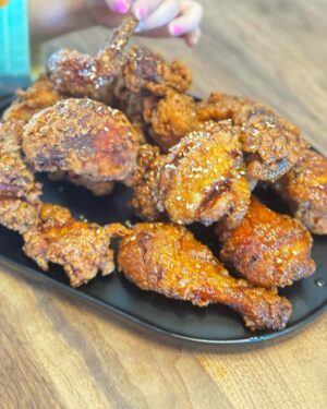 Ryu Soo-young Instagram - #허니버터 치킨
오랜만에 👸🏻공주님께 엄지척 받음. ☺️

#집치킨
#sundaybrunch 

#homemade #friedchicken 
#honeybutter
