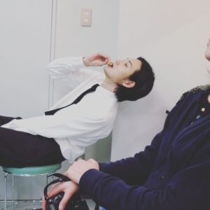 Ryuhei Matsuda Instagram - がっきーさんと
12年前の撮影にて
#獣になれない私たち