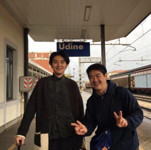 Ryuhei Matsuda Instagram - ウディネ映画祭、楽しかったー