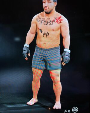 Ryuji Sato Instagram - 最近たまには息抜きも必要だろうと、
UFC4なる総合格闘技のゲームを購入しました。

昨今のゲームは非常にクオリティが高く、
キャラクターを自分で作る事など造作も無いのです。
細部までこだわる事が出来るキャラクリエイトにより、
今までにない没入感、そして愛着も湧きます。

2時間ほど悩み抜いた末、ようやく私の相棒が誕生しました。

茨城県出身、キャノン山本さんです。
彼と二人三脚で、世界一を目指します。

#キャノン山本
#CanonYamamoto
#世界一の男
#デビュー戦1ラウンド2分KO負け
#伸び代ですね
#神の棲まう男
#にぼし魂
#都内一人暮らし
#引越しのバイト
#趣味は神社巡り
#好きな食べ物は高野豆腐
#座右の銘は
#枯れ木も山の賑わい
#ポケモンはルビーサファイア世代
#将来の夢はグラードン
#乳液までちゃんと塗る派