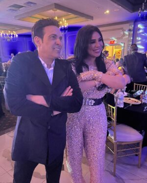 Saad El Soghayar Instagram - مساء الفل والجمال مع حبيبتي واختي القلب الطيب #امينه من امريكا 🇺🇸🇺🇸
#سعدالصغير🥰🔥