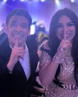 Saad El Soghayar Instagram - مساء الفل والجمال مع حبيبتي واختي القلب الطيب #امينه من امريكا 🇺🇸🇺🇸
#سعدالصغير🥰🔥