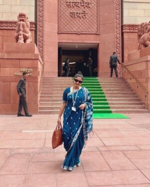 Saayoni Ghosh Instagram - Day 1
Parliament of India. 
I thank my leaders @mamataofficial @abhishekaitc my party @aitcofficial and the Maa Mati Manush of #JadavpurParliamentaryConstituency for this opportunity.
 #SatyamevJayate 🙏🏻