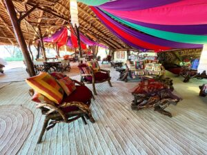 Saba Douglas-Hamilton Instagram - I always find it super hard to photograph @elephantwatchcamp - with its riot of colours and wiggly asymmetry - and do it any justice.  Perhaps that’s because the main ingredient in everything we do is ❤️ LOVE 💕- impossible to capture but fills the soul to the top. 

And now we are open!!