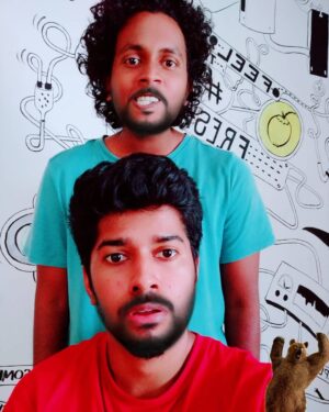 Sabareesh Sajjin Instagram - @anandmathews Tell them കരടി നെയ്യ് isn't a myth anymore..