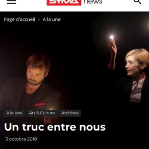 Sabine Perraud Instagram - Cette fois tu sais tout! Tu viens? Merci @florenceyeremian #symanews #untrucentrenous #theatre #magie #comedie #comedieromantique  #toutpublic