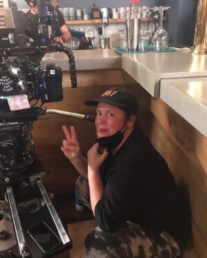 Sabrina Grdevich Instagram - Soft focus bts 🙂
to say 🙏for watching 🍑🍑
🧡🧡🧡