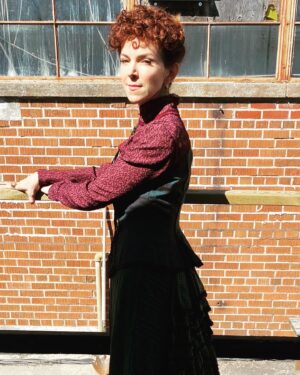 Sabrina Grdevich Instagram - Corsets and other killer costumes 
Coming soon….
#SlasherRipper
April 6 on @shudder @hollywoodsuite @amcplus