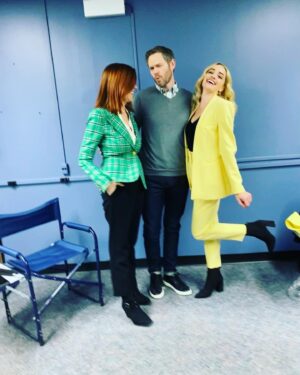 Sabrina Grdevich Instagram - Kill Gil is not only fun to say it was really fun to shoot w/ these 2 🍑🧡