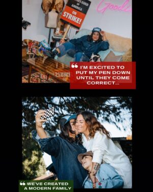 Sabrina Jalees Instagram - HAPPY PRIDE! @thelagirl wrote the sweetest, cutest, bestest article about the strike, our family and some things I’ve been up to ❤️💪🏾🌈 LINK IN BIO
Thank you to @_erikadelacruz for finding me at @sxsw and making this happen.
Thanks to @ray_g_mua for make up, hair by @jacobvega, my forever stylist @shaunanicolemccann and @chiaralexaphoto for stunning pics 📷 and of course @merylklemow for the goodie goodie words ❤️🏆

Additionally… #wgastrong @wgawest 💪🏾