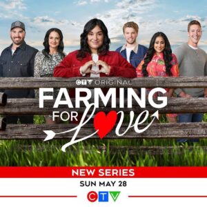 Sabrina Jalees Instagram - Incredibly excited to say @farmingforlovectv is premiering May 28th on @ctv - this format has resulted in 480 children and 197 marriages and you can go ahead and add another to the tally because I have FALLEN IN LOVE WITH THIS SHOW. Discovering outrageously beautiful parts of BC with Wolfie and Shauna was the cherry on top. Best crew, best farmers, best and most beautiful REAL love stories. Okay signing off to cry now 🥹 LET THE LOVE IN MAY 28, CANADA! Thank you to to everyone at @larkproductions and @ctv for folding me into the fairytale. ❤️ 🐰