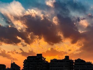 Saburo Tokito Instagram - 今日の夕景＠東京
あっという間の1週間。
明日は「監察医朝顔2」の第13話放送
夜9時からです。是非！
#監察医朝顔　#夕景　＃時任三郎