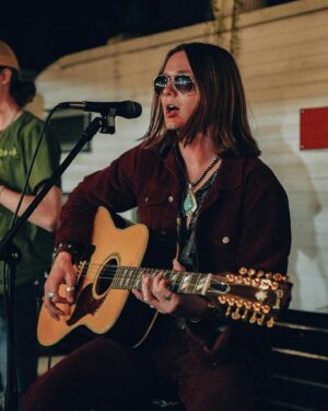 Sacha Carlson Instagram - my blues brother @jacksondaw_official and I last Friday night with @westsidewesterns ! Catch me tonight @theviperroom @dirtymondays at 9 pm!! Bring the boogie to the strip 🕺