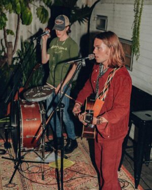 Sacha Carlson Instagram - my blues brother @jacksondaw_official and I last Friday night with @westsidewesterns ! Catch me tonight @theviperroom @dirtymondays at 9 pm!! Bring the boogie to the strip 🕺