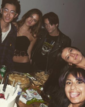 Sacha Carlson Instagram - a criminally fun night of karaoke 🪩🎉🕺