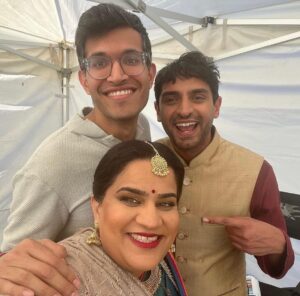 Sachin Sahel Instagram - “A Nice Indian Boy” is premiering at SXSW this year! 

I’m not sure what good I did in a past life to be able to be a little part of this story (young Sachin is going pagal) and work with these people I’ve respected and admired from afar, but I am so excited for everybody who made this movie happen! (Petition for @goatdonkey1 to get his own still because Roshan made this all work somehow)

This story is special. These people are special. I can’t wait for the world to see it.
❤️ 🏳️‍🌈 🇮🇳 @sxsw
