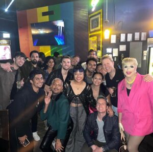 Sachin Sahel Instagram - “A Nice Indian Boy” is premiering at SXSW this year! 

I’m not sure what good I did in a past life to be able to be a little part of this story (young Sachin is going pagal) and work with these people I’ve respected and admired from afar, but I am so excited for everybody who made this movie happen! (Petition for @goatdonkey1 to get his own still because Roshan made this all work somehow)

This story is special. These people are special. I can’t wait for the world to see it.
❤️ 🏳️‍🌈 🇮🇳 @sxsw