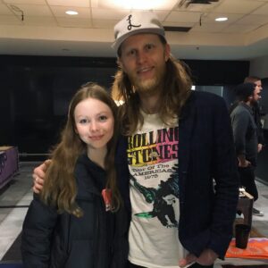 Sadie Munroe Instagram - Amazing show last night:) Thank you @wesleyschultz @thelumineers @munroe1969