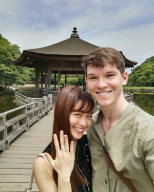 Sae Maeda Instagram - Days don't get much more exciting than this.
Last week, a little ring with a whole lot of love in it got the privilege of calling this amazing lady's finger home. 
The happiest of days, the happiest of people. 
❤️💍❤️