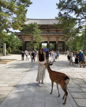 Sae Maeda Instagram - What a week it has been🦌⛩🎋
#kyoto #nara
