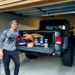 Sage Northcutt Instagram - Thanks @redcon1 for supporting me!