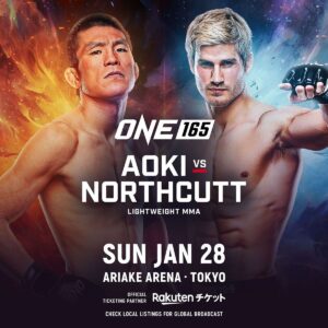 Sage Northcutt Instagram - IT'S ON 😤 Japanese legend Shinya Aoki faces off with American superstar Sage Northcutt on January 28 in Tokyo! 👊💥 @shinya050983 @supersagenorthcutt⁠
⁠
#ONE165 | January 28 at 6PM JST⁠
🎟️ Tickets 👉 Link in bio⁠
🌍 Global broadcast details coming soon⁠
⁠
#ONEChampionship #MartialArts #MMA
