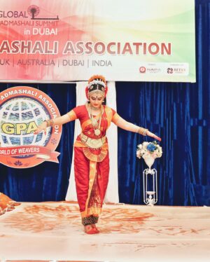 Sahithi Avancha Instagram - Today, I proudly share with you all my passion for dance, a craft l've worked hard to master throughout my journey! Through classical dance, l've learned discipline, control, and technique that helps me keep the perfect form. I am so proud to celebrate the beauty and grace of my classical dance. From learning my first step, to perfecting complex sequences and expressing my art through each move, I would like to take this moment to thank my Guru, smt vani Ramana garu @_vani_ramana 🙏🏻I owe so much to my guru for her support, guidance, and kindness. Thank you for believing in me and guiding me along this journey.
I hope to continue to express myself through dance.
Here's to many more years of expressing myself through the timeless art of dance.
✨✨

#dance#kuchipudidance#simhanandinidance#artofdance#kuchipudi#newpost#dancepost#danceperformance