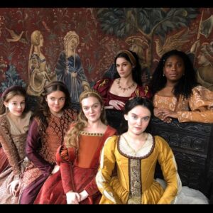 Sai Bennett Instagram - If Carlsberg did Disney Princesses.. ⚔️👑second episode now up! #spanishprincess #starzplay #bts
