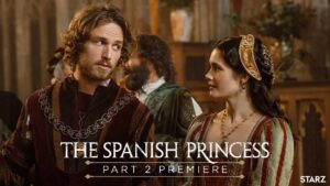 Sai Bennett Instagram - “Hey @jordothejiant did you realise the @thespanishprincessstarz is now available to watch on @starz @amazonprimevideo ?” Jordan- “no way dude you’ve only said it like a million times!” 👑 ⚔️#thespanishprincess #starzplay #fightlikeawoman