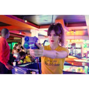 Sai Bennett Instagram - Hate guns. Love Time Crisis (4) 🔫