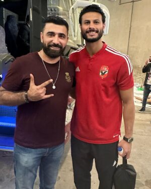 Saif Oreibi Instagram - شكراً لإدارة فريق النادي الأهلي ولاعبيه وجهازه الفني على الدعوة الكريمة وعلى تلك اللحظات التذكارية الرائعة التى لا تُنسى .. والتى تكللت وتجملت بكأس السوبر في ليلة من أجمل ليالي القلعة الحمراء باستاد هزاع بن زايد في دولة الإمارات العربية المتحدة .. وانتظروا أغنية إهداء من شركة مقام لفريق النادي الأهلي 

غناء وألحان عماد كمال 
كلمات أحمد حسن راؤول
#النادي_الاهلي @alahlyegypt 
#سيف_عريبي