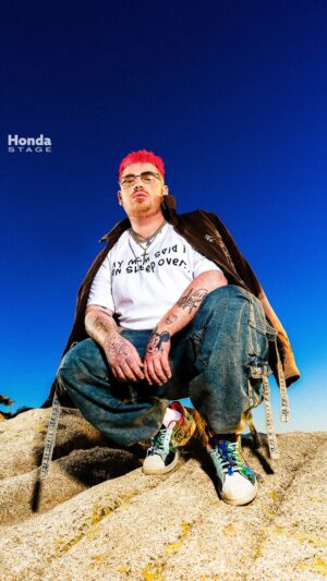 Saint Harison Instagram - Played “Stitch Up” on @honda Stage and things got real. And real ugly. #ad 🙃