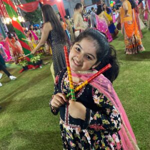 Saisha Bajaj Instagram - Festivities Around ❤️
Dandiya Night fun 😍😍