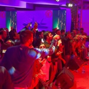 Sajjad Ali Instagram - Crazy night at bhurban 🎤 🔥