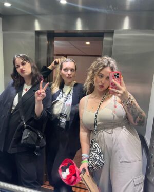 Salena Instagram - #london went like..❤️🥹

Thanks so much again to 
@eurostarz for having us.
It was an amazing evening.✨🥹

And thanks to everyone who made me a bit emotional that night.❤️ 🥺ly

swipe to the last pic to see my selfmade #boobee 🥴😏🐝

#bumblebee #ladybug #byebyebye #eurovision #esc2023