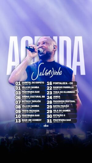 Salgadinho Instagram - Agenda de março 🔥🎶🚀 Onde nos vemos?👇🏿✍🏿

Contato para show 11 96375-6100
@abase90music @betosantosab90
