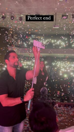 Salil Acharya Instagram - Perfect end to the show #confetti and dreamy lights
Hmu : @chaurasiapooja.mua 
Camera : @01dhanashrinagwekarphotography